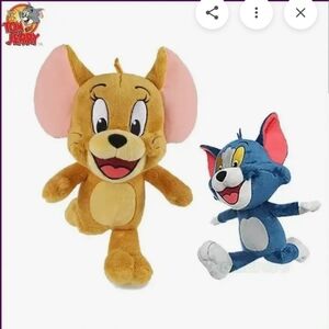 Tom and Jerry Plushies 32cm Tom 23cm. Tom And Jerry Movie Series.